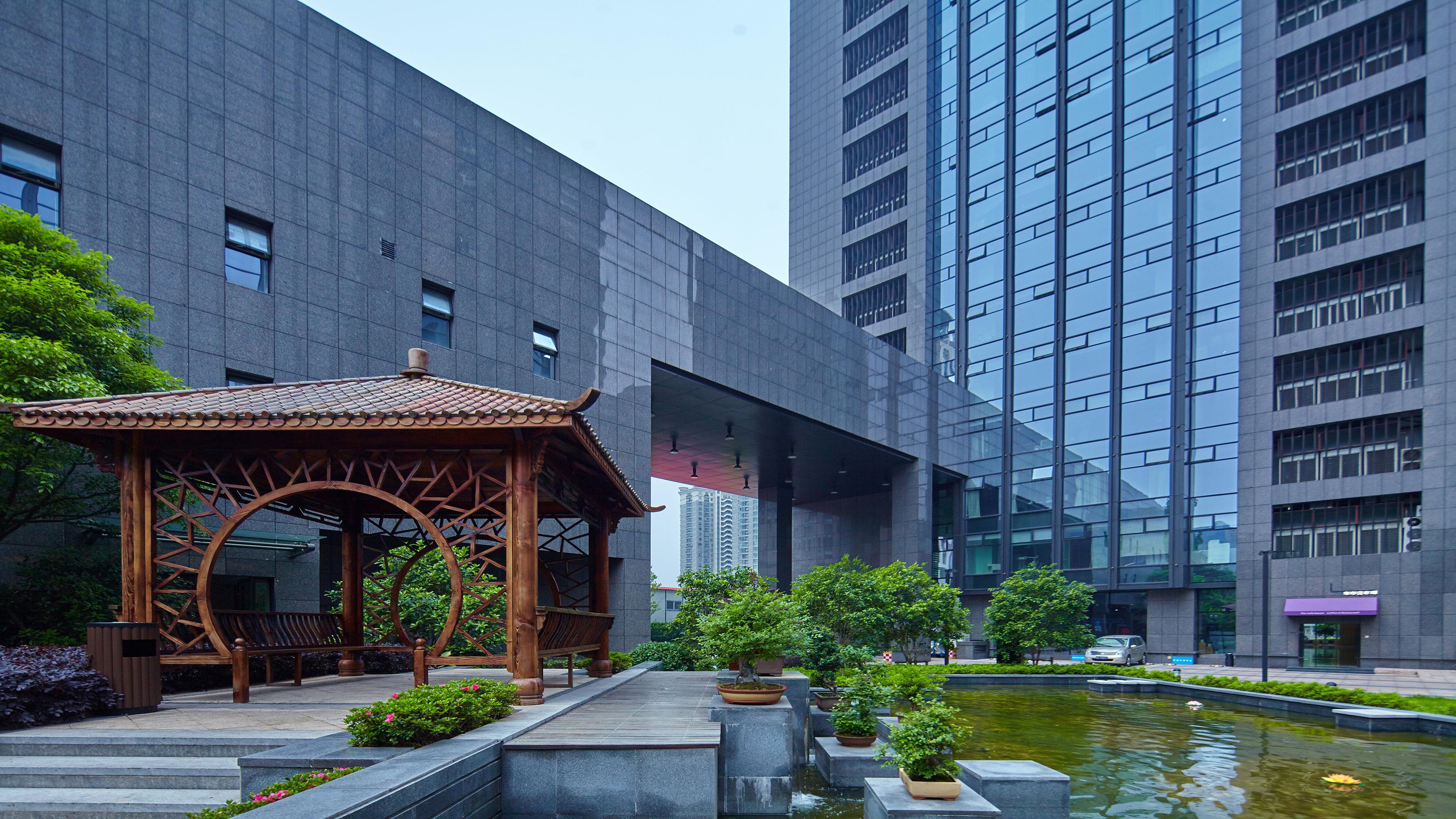 Holiday Inn Express Hangzhou Huanglong Exterior foto