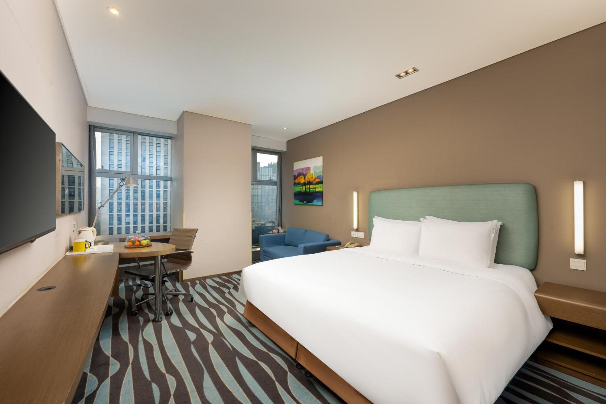 Holiday Inn Express Hangzhou Huanglong Exterior foto