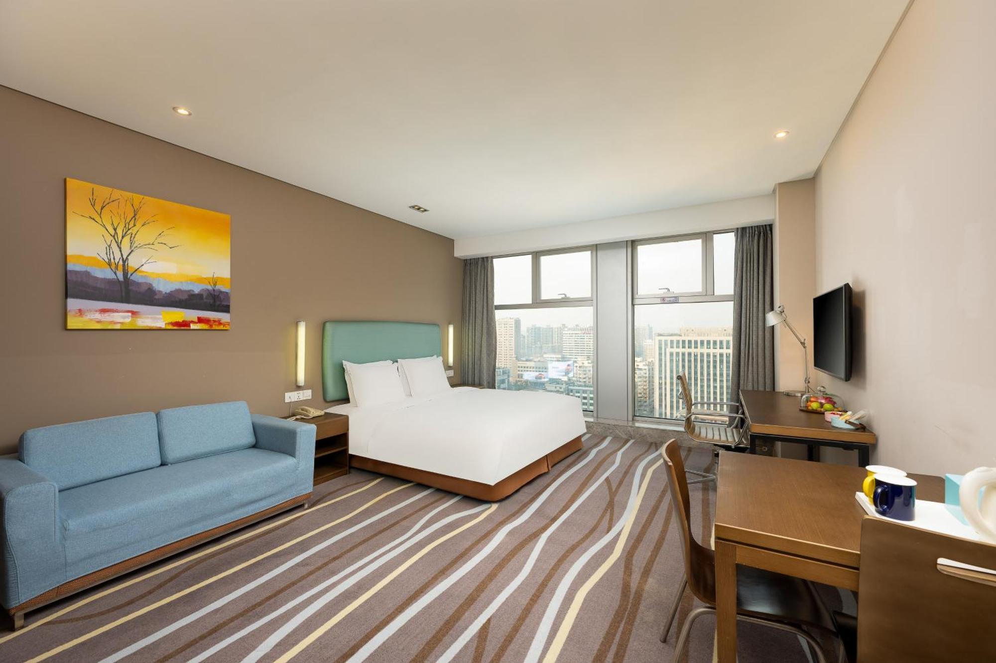 Holiday Inn Express Hangzhou Huanglong Exterior foto